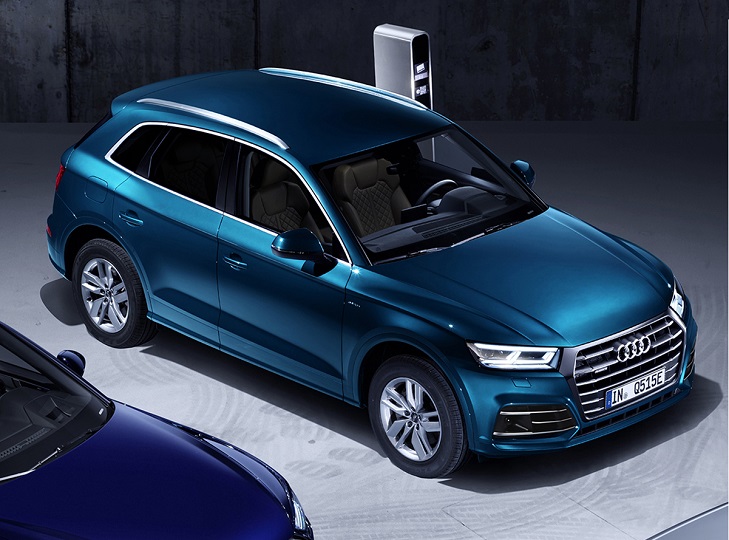 Audi unveils four plugin hybrid variants, including one for the Q5 SUV