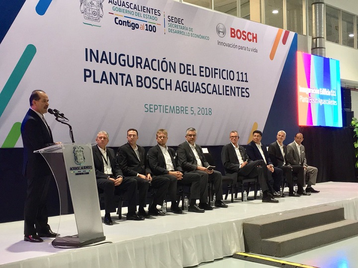 Bosch opens US$ 16 million facility in Aguascalientes dedicated to ...