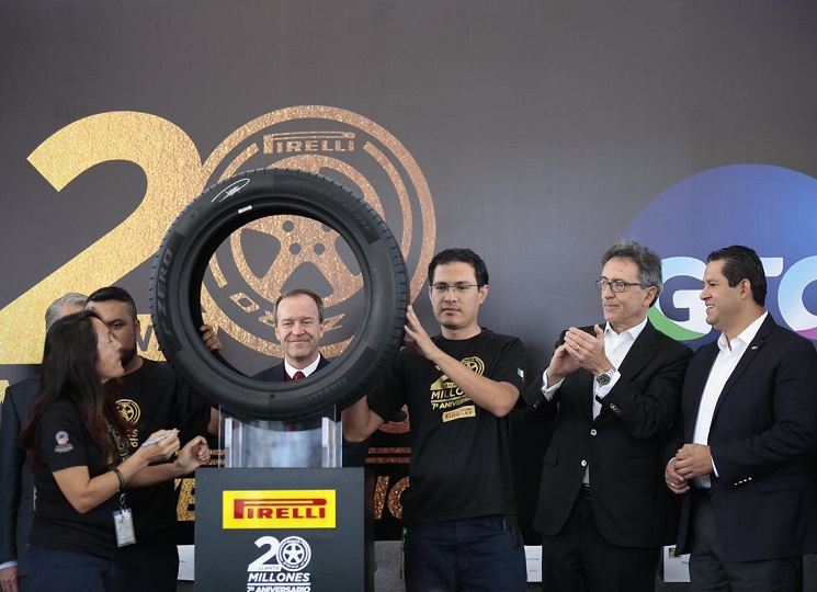 Pirelli tires made in Guanajuato roll on four different continents