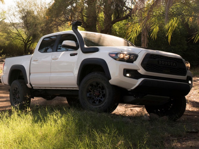 Toyota updates its TRD Pro Series; the Tacoma gets a snorkel