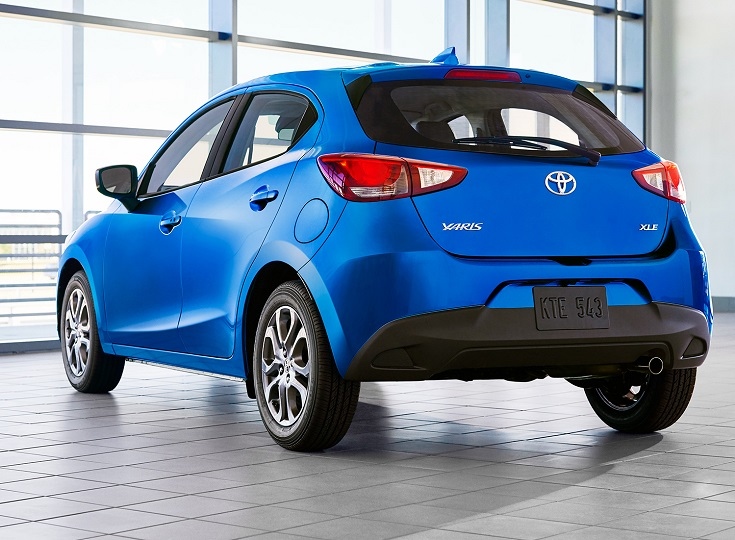 Toyota unveils Mazda2-based Yaris hatchback for the US market