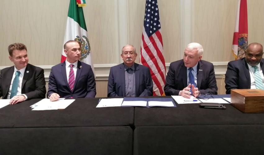 Mexico and the US sign memorandum in order to boost maritime trade