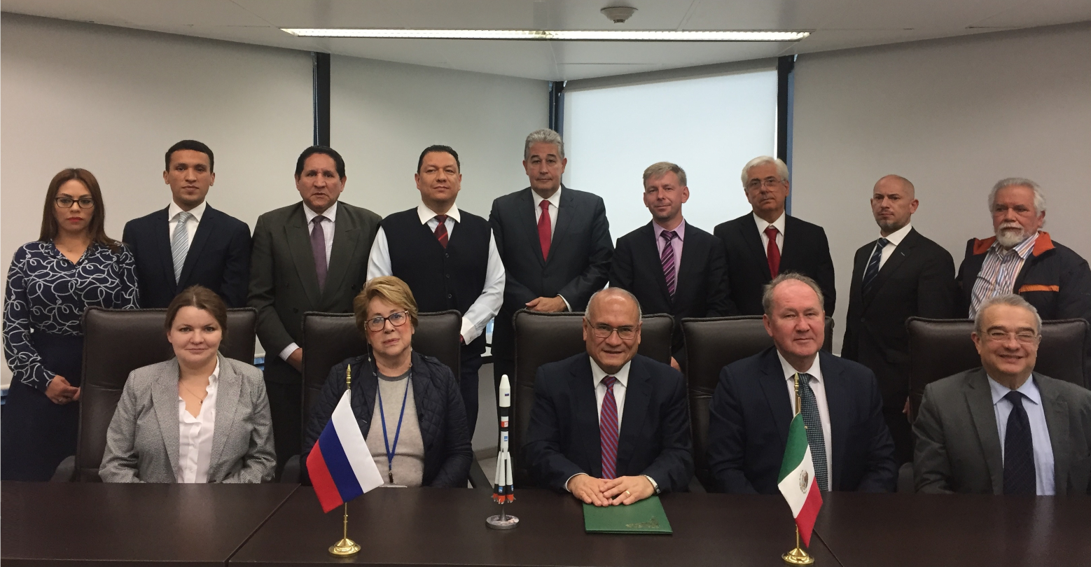 Mexico and Russia will collaborate in spatial projects MEXICONOW