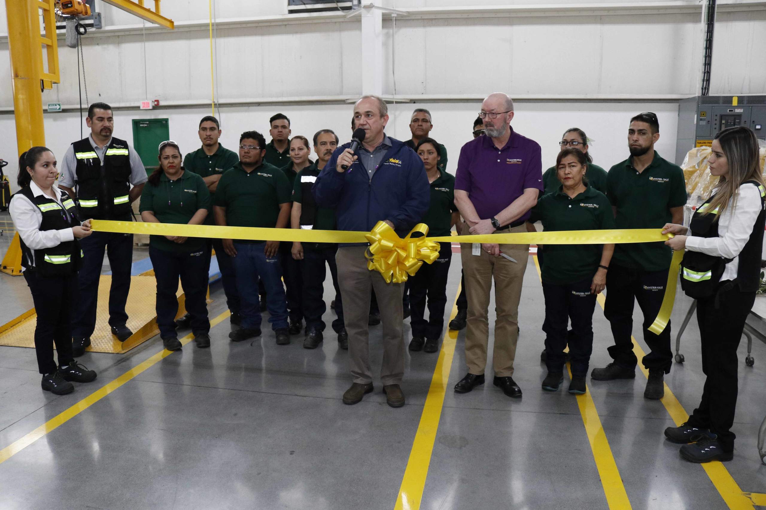 Hyster Yale inaugurates production line at its plant in Coahuila
