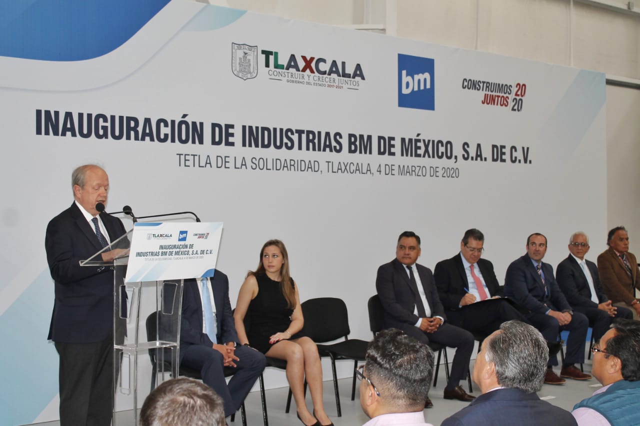 BM de Mexico invests US$10 million in Tlaxcala