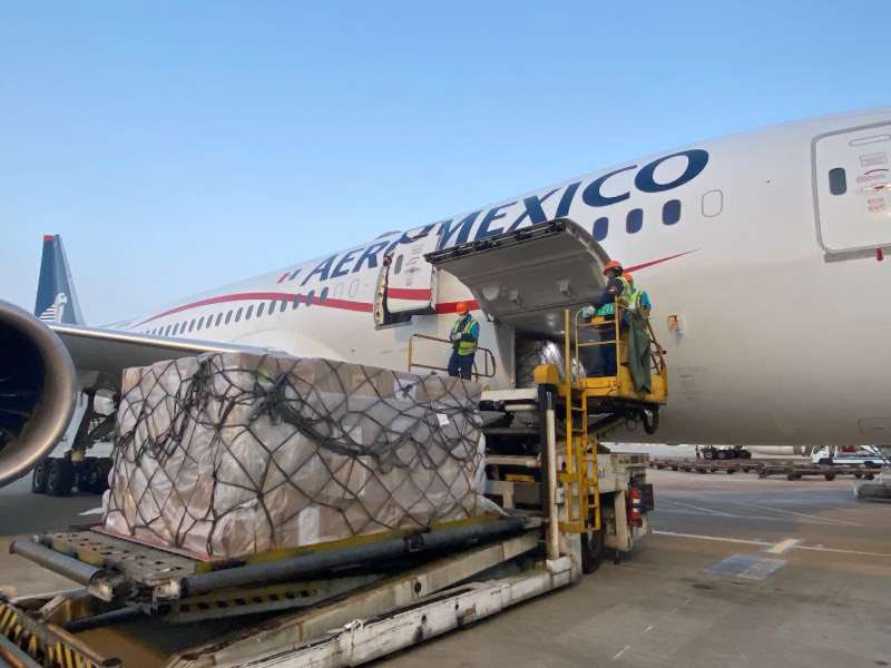 Aeroméxico’s seventh flight will bring medical supplies  from Shanghai to Mexico