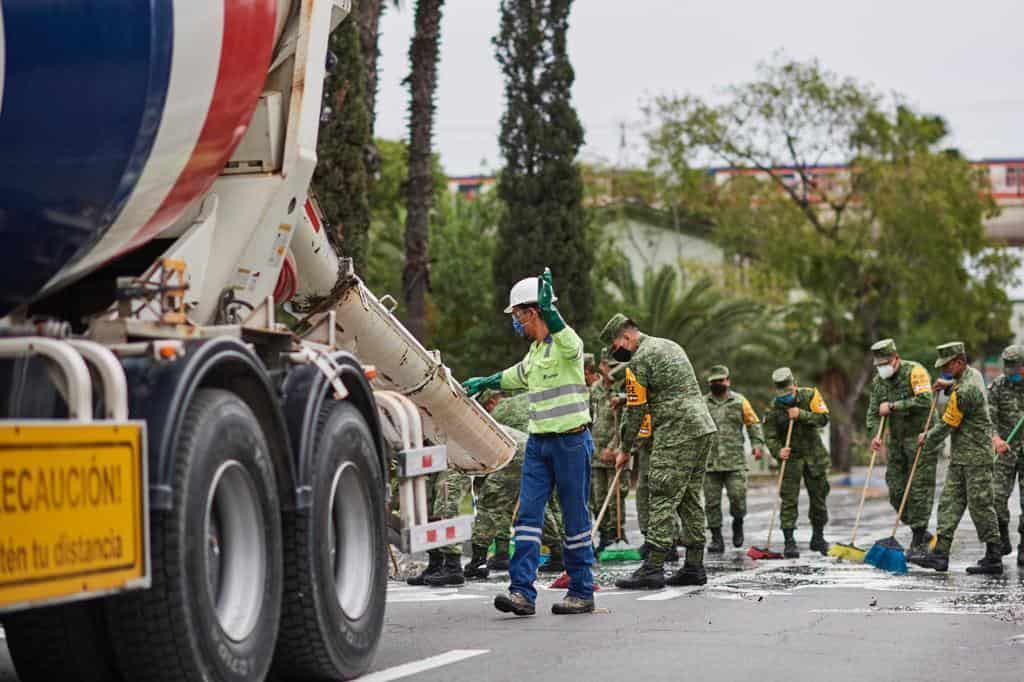 Cemex and Sedena join together to face COVID-19