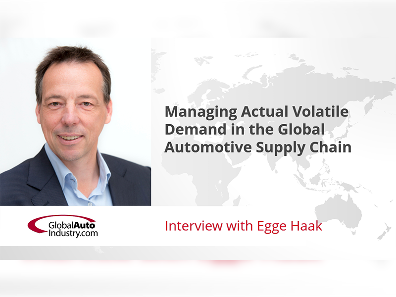 Managing Actual Volatile Demand in the Global Automotive Supply Chain