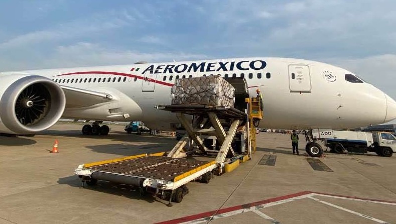 Aeromexico operates 14 flights to Asia in two days during the COVID-19 contingency
