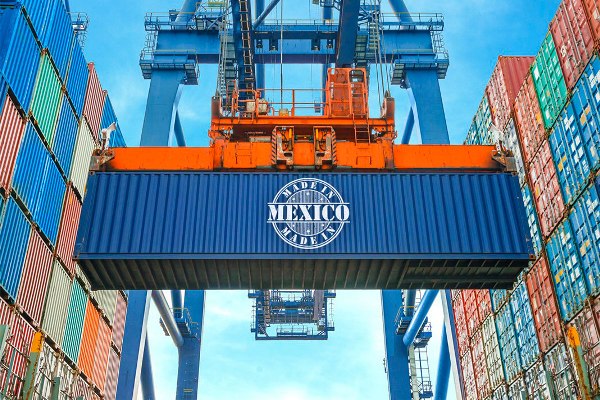 Mexico’s foreign trade drops 41%