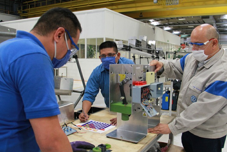 Volkswagen’s Puebla plant creates respiratory assistance device