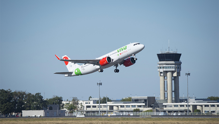 Viva Aerobus registers an 86% decrease in passenger transport