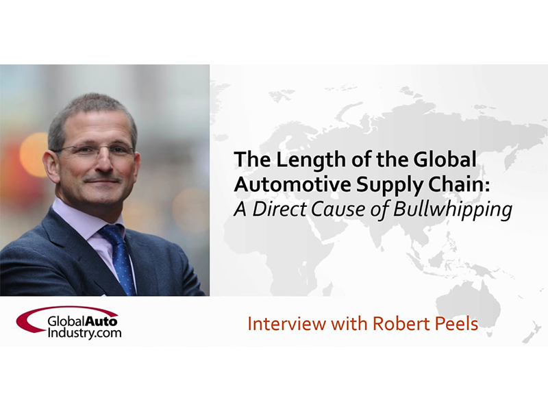 The Length of the Global Automotive Supply Chain: A Direct Cause of Bullwhipping