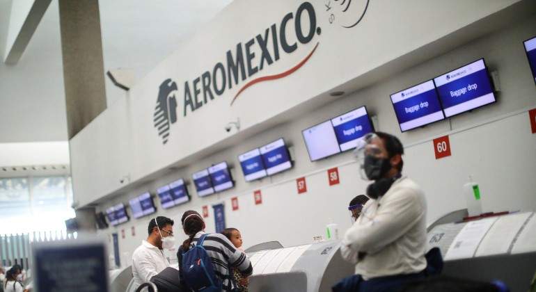 Aeroméxico’s passenger traffic drops 86%