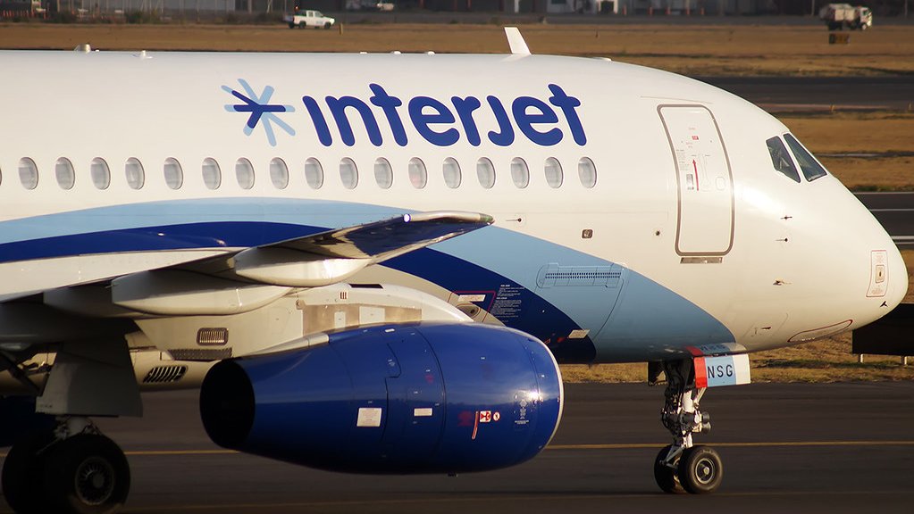 Interjet passengers departing from Mexico City take COVID-19 fast tests