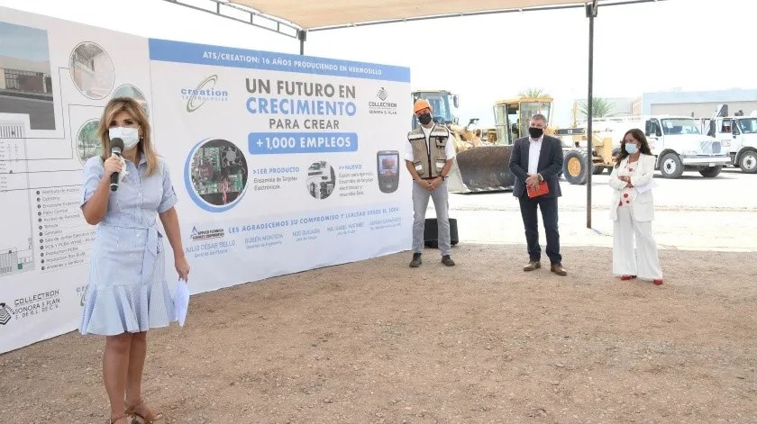 Foundation stone laid for the ATS/Creation plant in Sonora