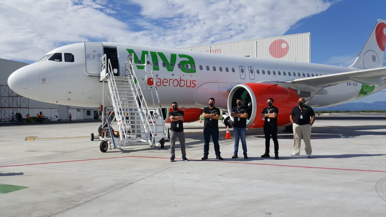 Airbus transports medical equipment through Viva Aerobus and Volaris