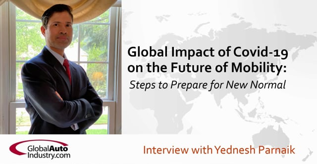 Global Impact of COVID-19 on the Future of Mobility: Steps to Prepare for New Normal