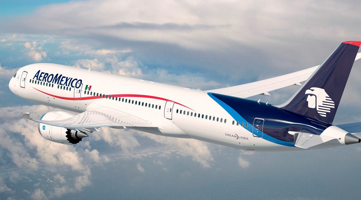 Aeroméxico flies to Israel for the first time