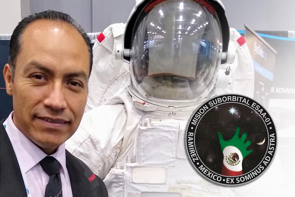 Mexican academic will participate in the first Latin-American space mission