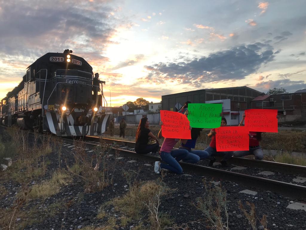 Railroad tracks in Chihuahua were released