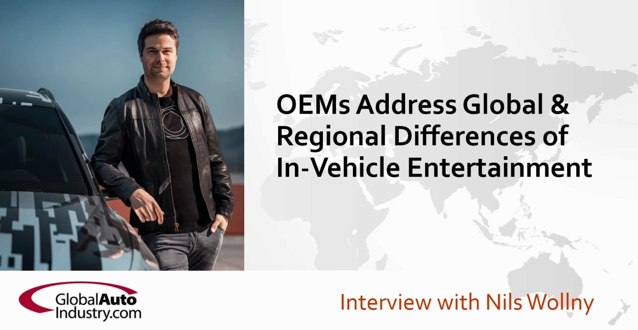 OEMs Address Global & Regional Differences of In-Vehicle Entertainment