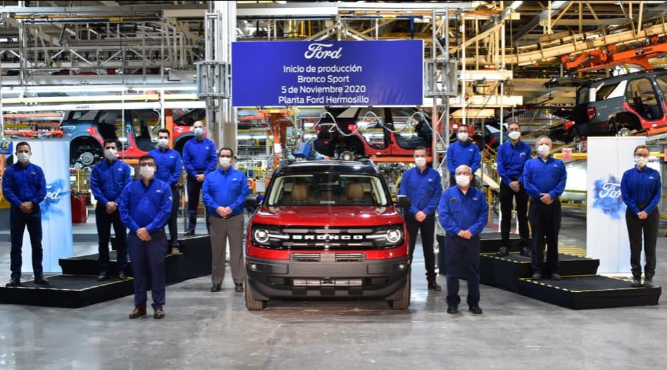 Ford Mexico starts production of the 2021 Bronco Sport in Sonora