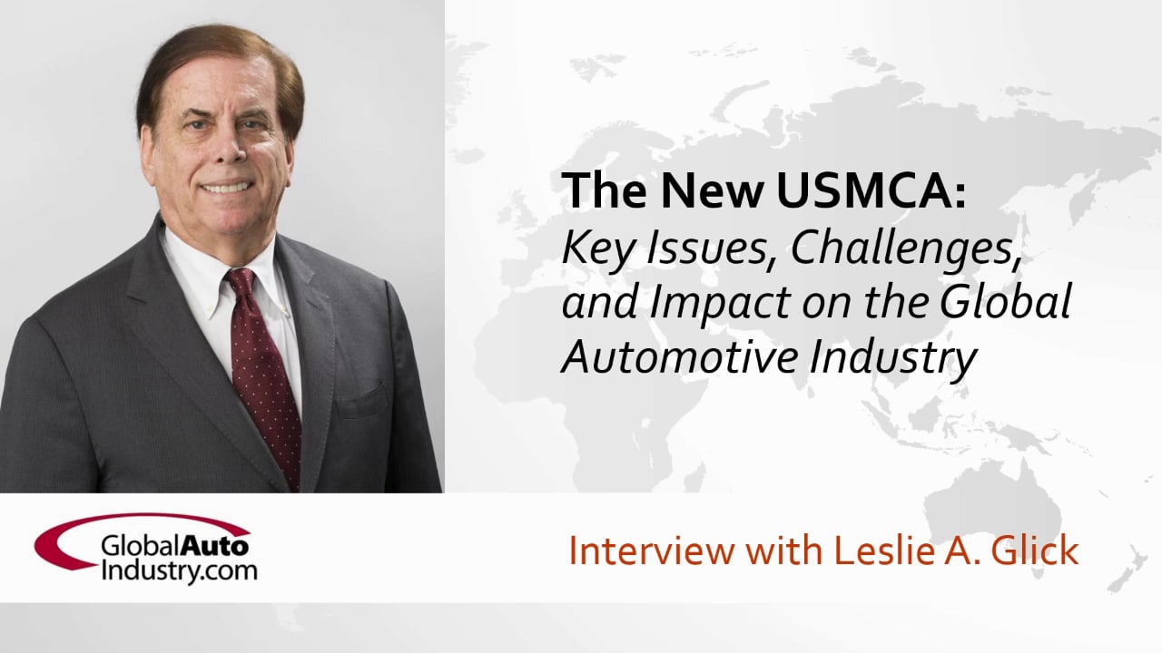 The New USMCA: Key Issues, Challenges, and Impact on the Global Automotive Industry