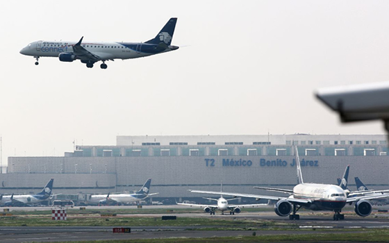 Juárez air traffic improves in February