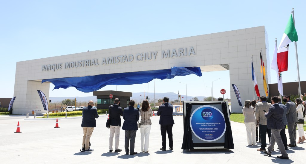 With a US$58 million investment the Amistad Chuy María Industrial Park was inaugurated