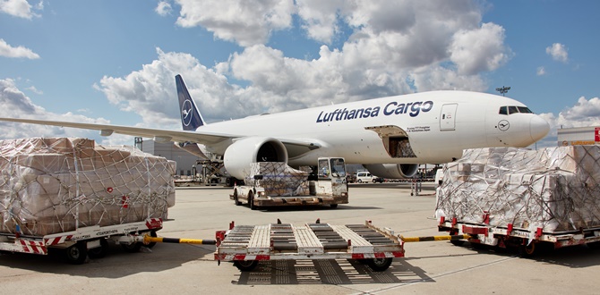 Air cargo transportation grows by 9%