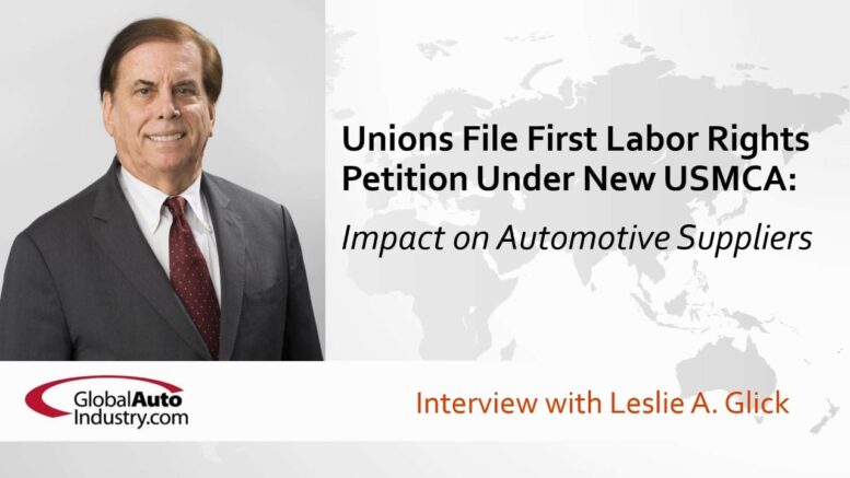 Unions File First Labor Rights Petition Under New USMCA: The Impact on Automotive Suppliers