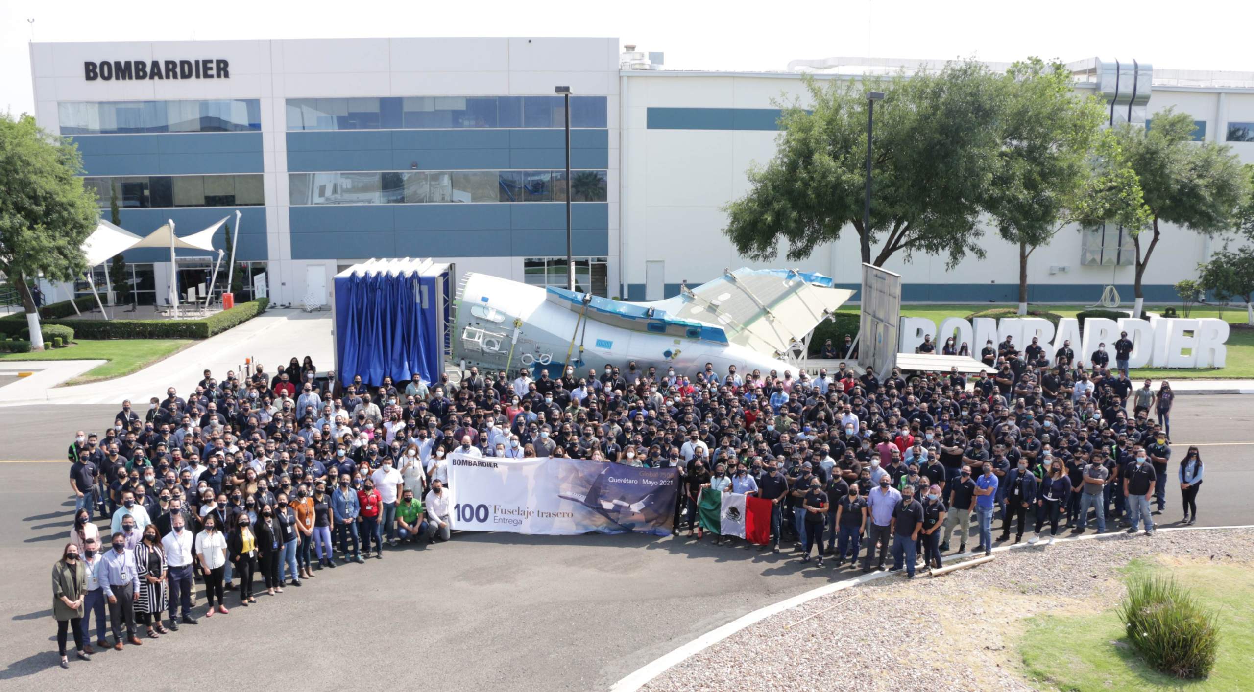 Bombardier celebrates 15 years in Mexico