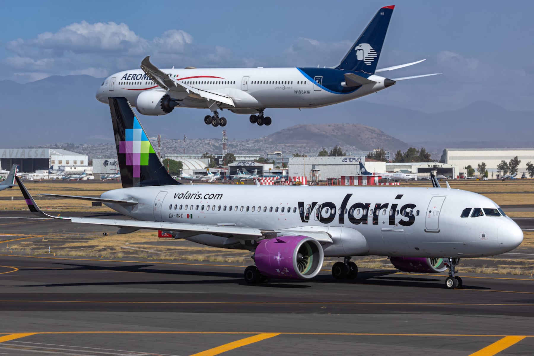Half of Mexico’s air fleet operated by low-cost carriers