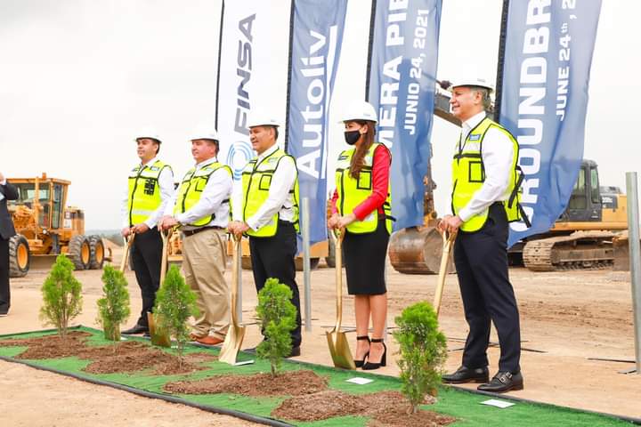 Autoliv laid the first stone in Aguascalientes