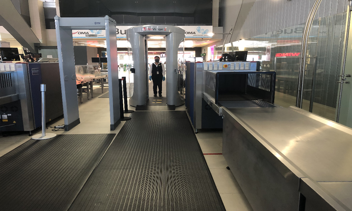 Monterrey airport inspection equipment renewed