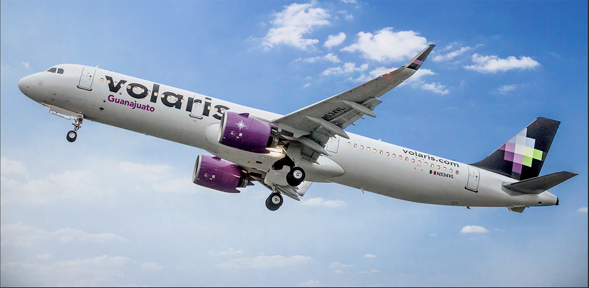 Volaris increases passenger capacity during June