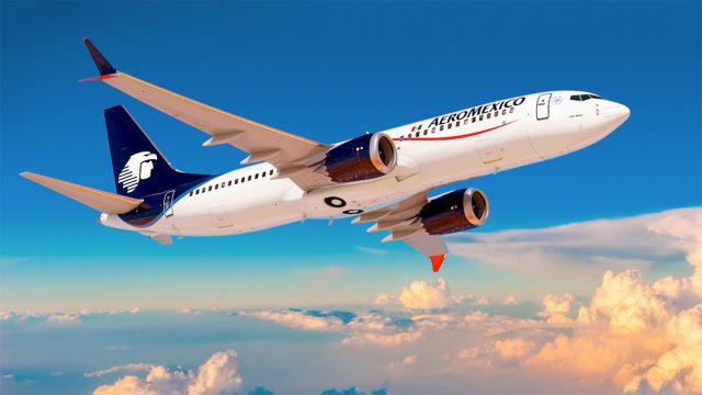 Aeromexico reduced its flight frequency at AIFA