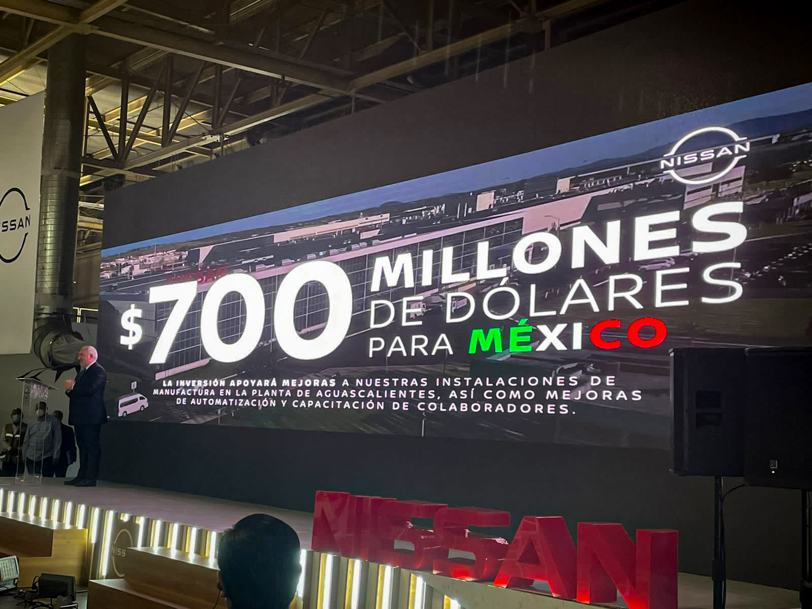 NISSAN to invest US$700 million in Aguascalientes