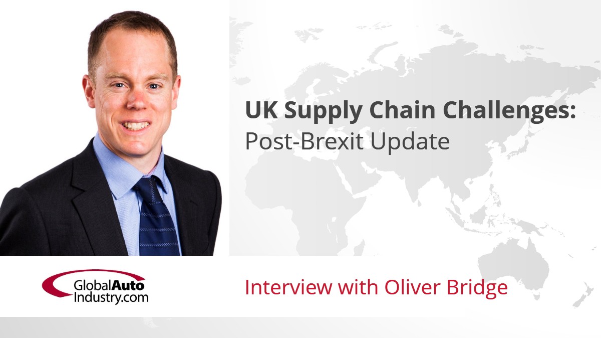UK Supply Chain Challenges: Post-Brexit Update