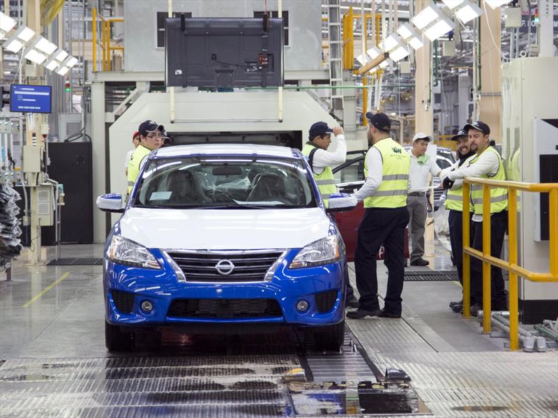 Nissan Mexicana produce un vehículo cada 40 segundos