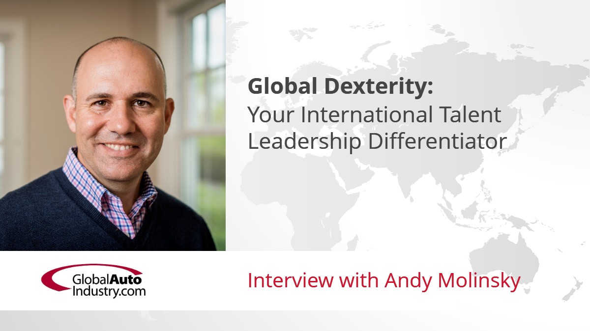 Global Dexterity: Your International Talent Leadership Differentiator