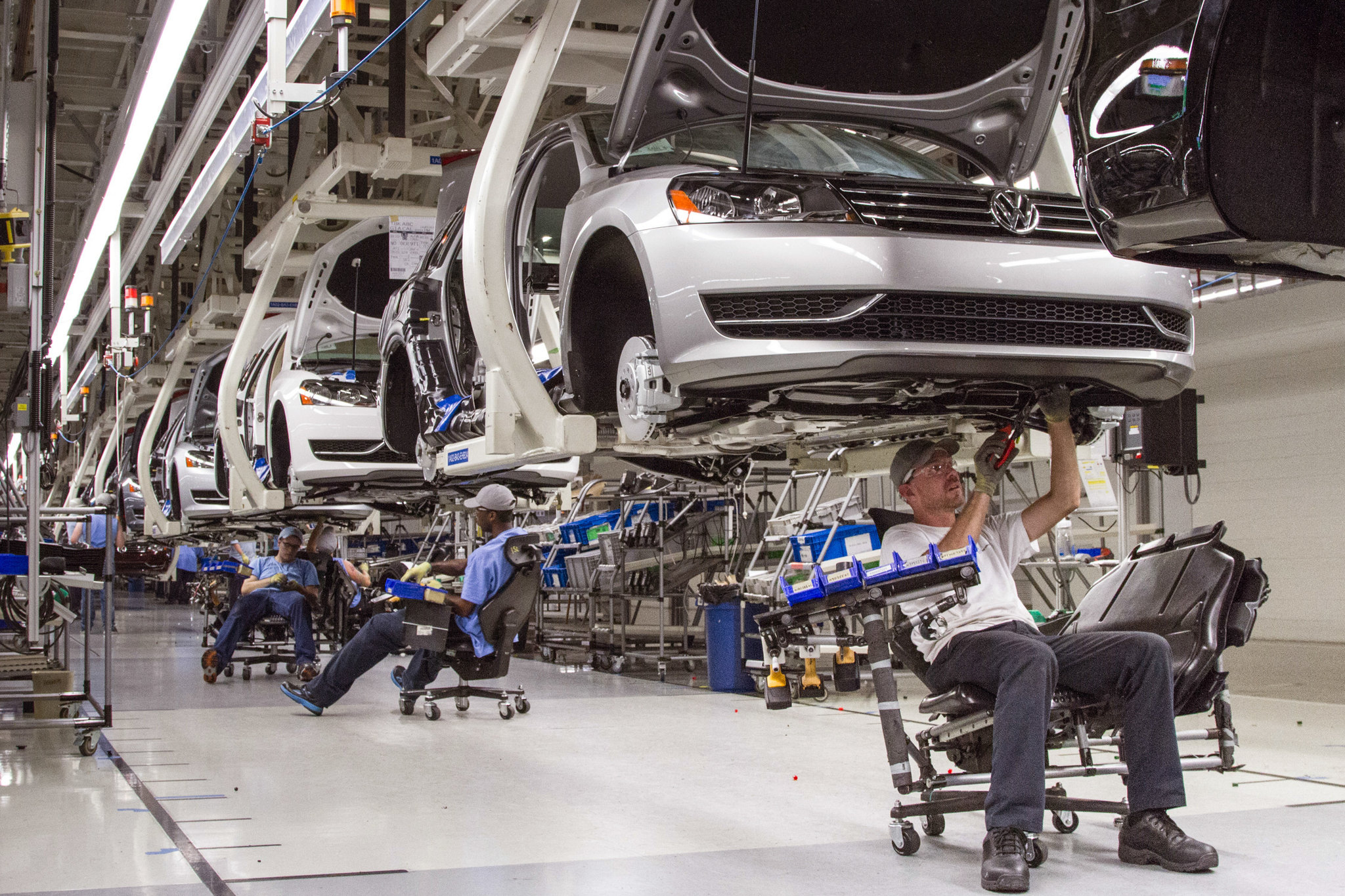 Volkswagen plant in Puebla turns 55 years old