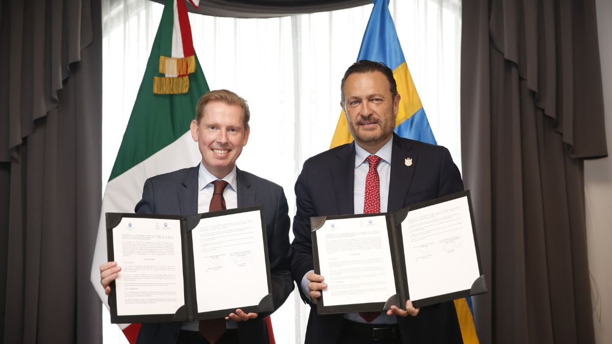 Queretaro strengthens ties with Sweden
