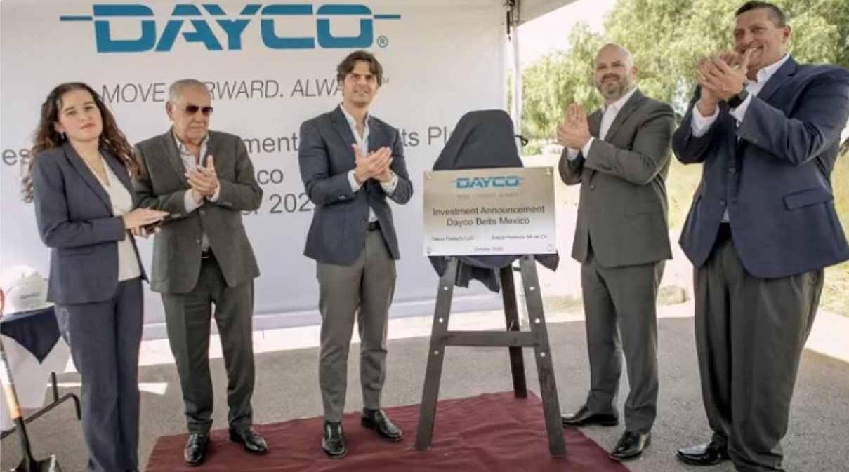 Dayco invests US$11.5 million to build its second plant in SLP