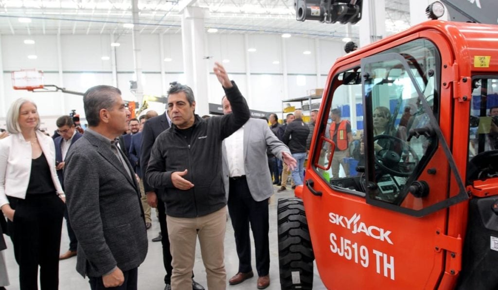SkyJack inaugurates new plant in Ramos Arizpe