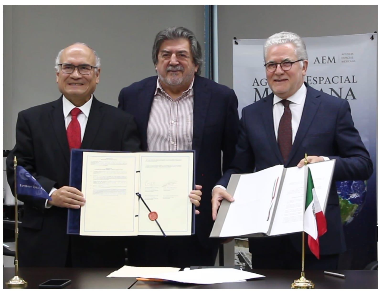Mexico and Europe space agencies sign agreement