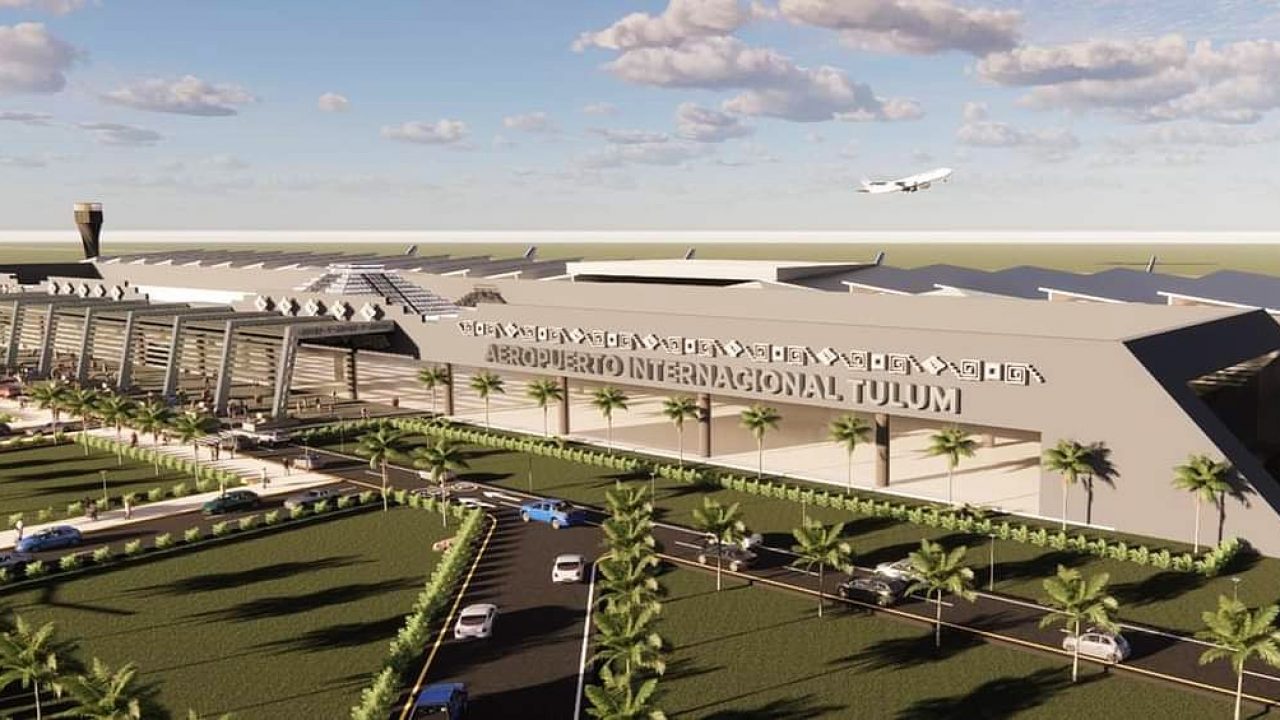 Sedena presents progress on the new Tulum Airport