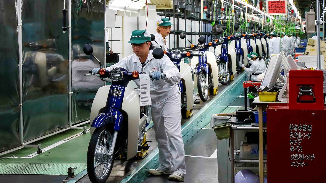 Honda will increase motorcycle production in Jalisco by 20%.