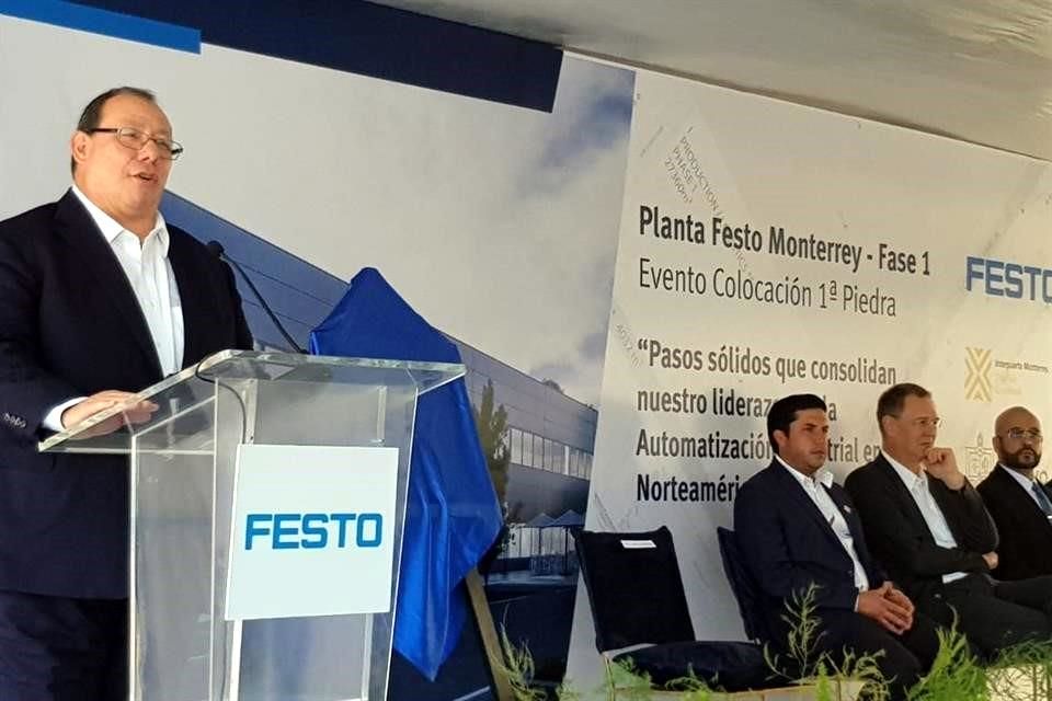 Festo breaks ground for new plant in Nuevo Leon
